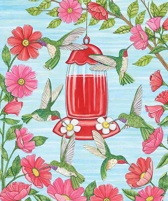 Deb Strain Licensing DS1807 - DS1807 - Hummingbirds  & Feeder - 0  from Penny Lane