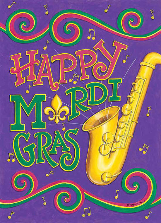 Deb Strain Licensing DS1813 - DS1813 - Musical Mardi Gras - 0  from Penny Lane