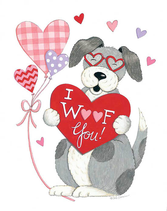 Deb Strain Licensing DS1894 - DS1894 - I Woof You Dog - 0  from Penny Lane
