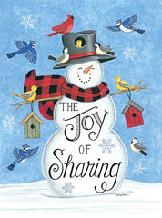 DS1952 - Sharing Snowman & Friends - 12x16