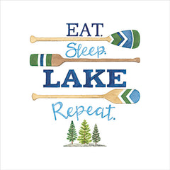 DS2266 - Eat Sleep Lake Repeat - 12x12