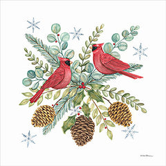 DS2277 - Cardinals and Greenery I - 12x12