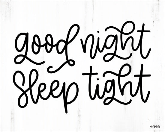 Imperfect Dust DUST456 - DUST456 - Good Night, Sleep Tight   - 16x12 Signs, Typography, Black & White, Good Night Sleep Tight from Penny Lane