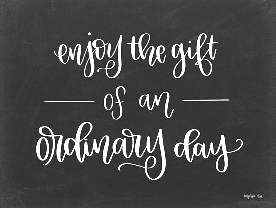 Imperfect Dust DUST466 - DUST466 - Ordinary Day - 16x12 Gift, Ordinary Day, Calligraphy, Blue and White, Signs from Penny Lane