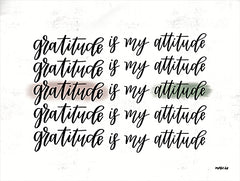 DUST636 - Gratitude is My Attitude   - 16x12