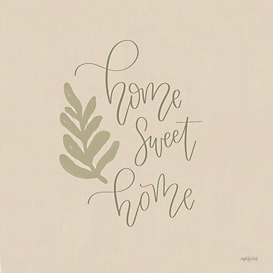 Imperfect Dust DUST665 - DUST665 - Home Sweet Home - 12x12 Home Sweet Home, Greenery, Calligraphy, Signs from Penny Lane