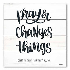 DUST822PAL - Bathroom Prayer Changes Things II - 12x12