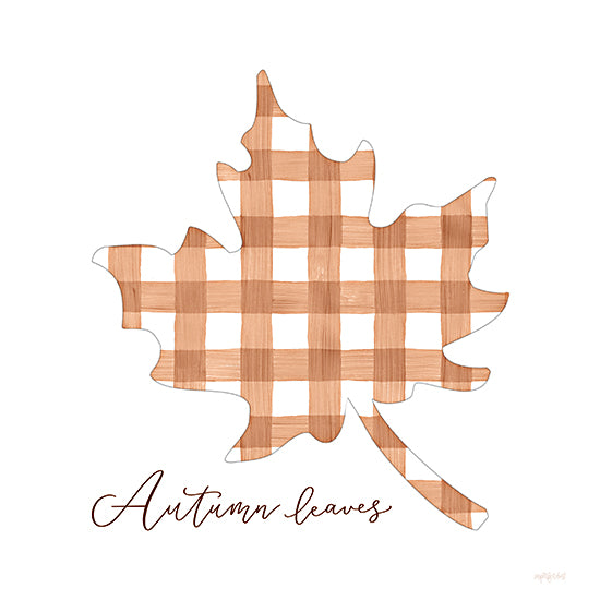 Imperfect Dust DUST928 - DUST928 - Autumn Leaves - 12x12 Autumn Leaves, Leaves, Fall, Autumn, Plaid, Typography, Signs, Diptych from Penny Lane