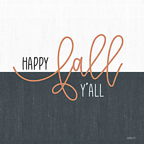 Imperfect Dust DUST935 - DUST935 - Happy Fall Y'All - 12x12 Fall, Happy Fall Y'All, Typography, Signs, Textual Art, Country from Penny Lane