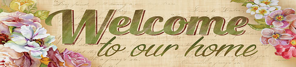 Ed Wargo ED289A - Welcome to Our Home - Welcome, Home, Flowers from Penny Lane Publishing