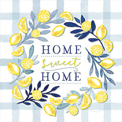 ET156 - Home Sweet Home Lemon Wreath - 12x12