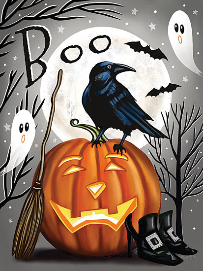 Elizabeth Tyndall Licensing ET204LIC - ET204LIC - Boo Crow & Ghosts - 0  from Penny Lane
