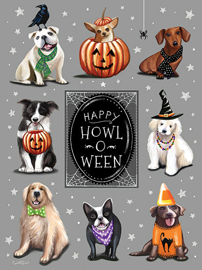 Elizabeth Tyndall Licensing ET212LIC - ET212LIC - Happy Howl-O-Ween Dogs and Stars - 0  from Penny Lane