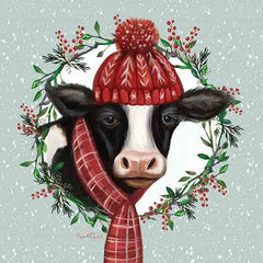 ET276 - Christmas Cow - 12x12