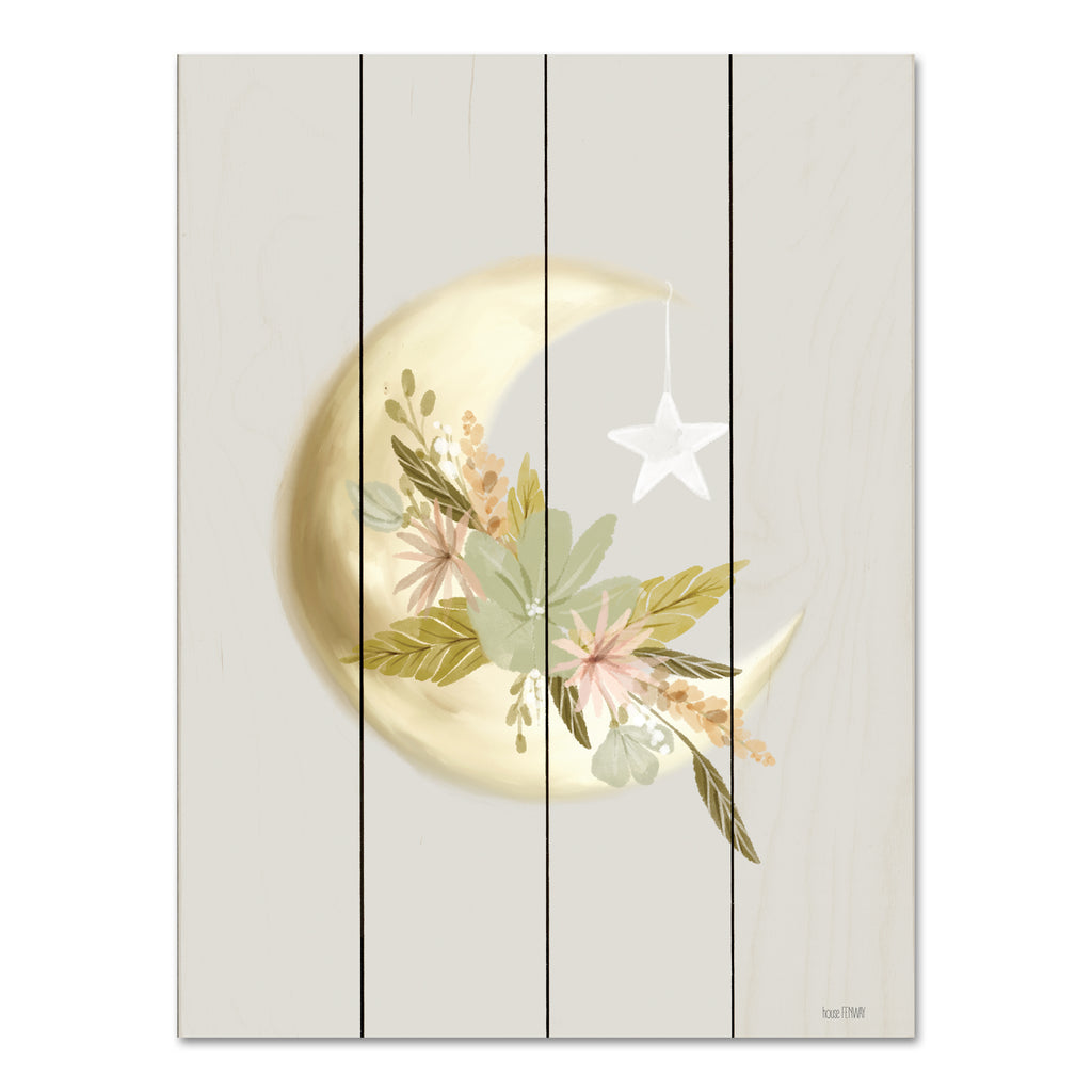 House Fenway FEN1004PAL - FEN1004PAL - Sweet Dreams Boho Moon - 12x16  from Penny Lane