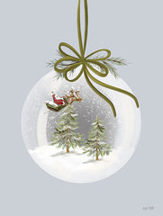 FEN1118 - Sleighride Snow Globe Ornament - 12x16