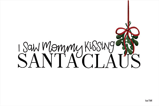 House Fenway FEN211 - FEN211 - Kissing Santa - 18x12 I Saw Mommy Kissing Santa Claus, Mistletoe, Christmas Song, Holidays, Signs from Penny Lane