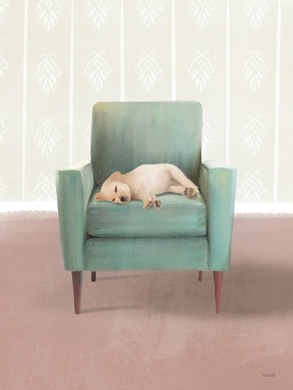 House Fenway FEN340 - FEN340 - Nap Time Golden Pup - 12x16 Dog, Golden Retriever, Chair, Napping, Nap Time from Penny Lane