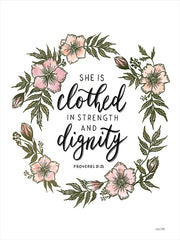 FEN418 - Floral She is Clothed - 12x16