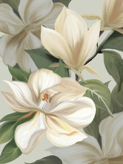 House Fenway FEN531 - FEN531 - Magnolia Blossoms I - 12x16 Magnolias, Blossoms, Flowers, White Magnolias, Blooms, Botanical from Penny Lane