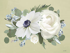 FEN633 - Anemone in Sage I - 16x12