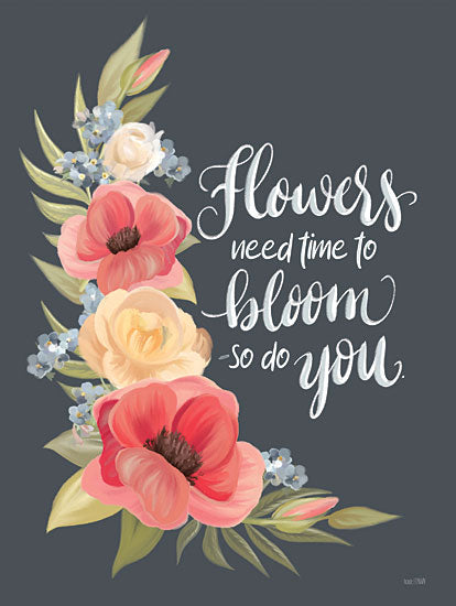House Fenway FEN668 - FEN668 - Need Time to Bloom - 12x16 Need Time to Blooms, Flowers, Motivational, Typography, Signs from Penny Lane