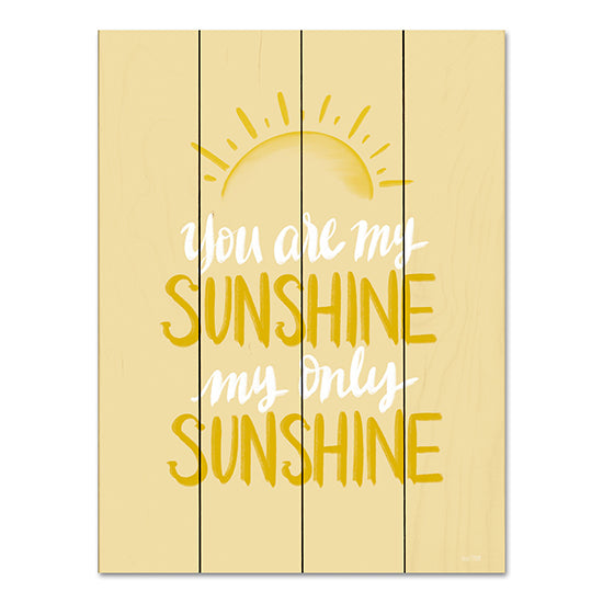 House Fenway FEN733PAL - FEN733PAL - You Are My Sunshine     - 12x16 You Are My Sunshine, Song, Music, Baby, Typography, Signs from Penny Lane