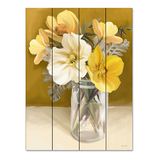 House Fenway FEN803PAL - FEN803PAL - Butterscotch Bunch - 12x16 Flowers, Yellow Flowers, Glass Jar, Country, Bouquet from Penny Lane