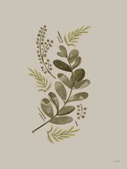 House Fenway FEN919 - FEN919 - Cream Bough I   - 12x16 Greenery, Leaves, Eucalyptus, Botanical from Penny Lane