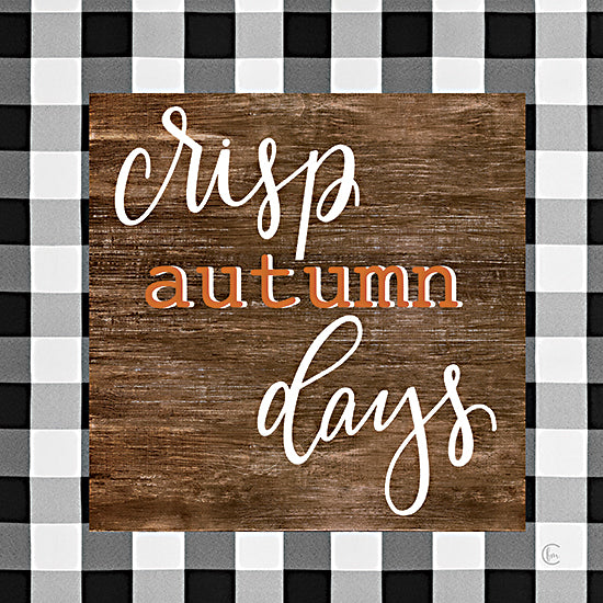 Fearfully Made Creations FMC308 - FMC308 - Crisp Autumn Days - 12x12 Crisp Autumn Days, Autumn, Fall, Plaid, Typography, Signs from Penny Lane