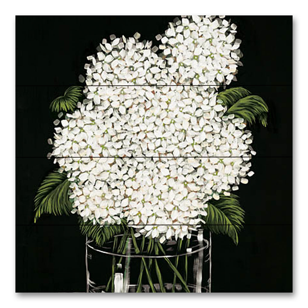 Hollihocks Art HH196PAL - HH196PAL - Hydrangea in Vase - 12x12  from Penny Lane