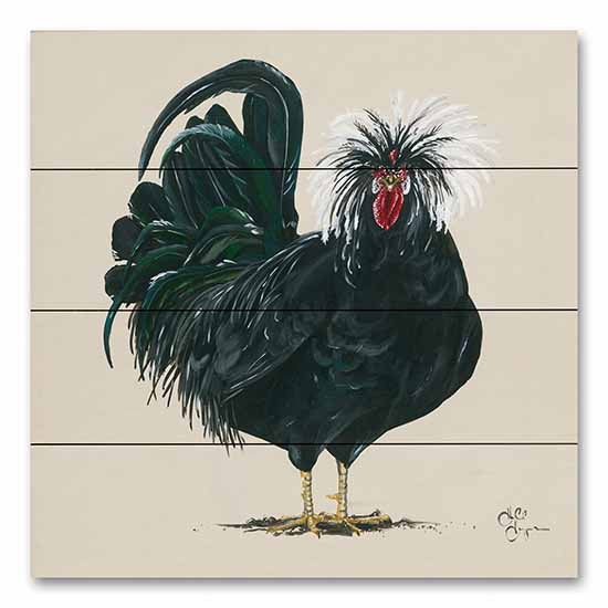 Hollihocks Art HH215PAL - HH215PAL - Chicken     - 12x12 Chicken, Farm Animal from Penny Lane