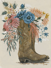 HH246 - Wildflower Cowgirl Boots II - 12x16