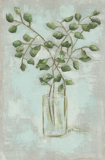 Jennifer Holden HOLD147 - HOLD147 - Eucalyptus - 12x18 Abstract, Eucalyptus, Leaves, Greenery, Vase from Penny Lane