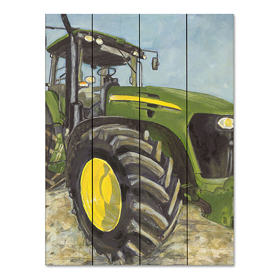 Jennifer Holden HOLD152PAL - HOLD152PAL - Farm Days - 12x16 Tractor, John Deere, Farm Equipment, Farm, Masculine from Penny Lane