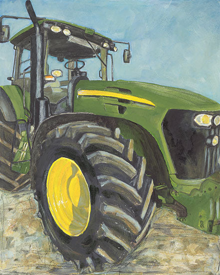 Jennifer Holden HOLD152 - HOLD152 - Farm Days - 12x16 Tractor, John Deere, Farm Equipment, Farm, Masculine from Penny Lane