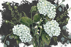HOLD166 - Hydrangeas in White   - 18x12