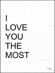 JAXN167 - I Love You the Most - 12x16
