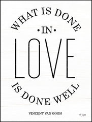 JAXN168 - What is Done in Love - 12x16