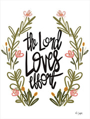 JAXN564 - The Lord Loves Effort - 12x16