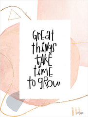 JAXN589 - Great Things Take Time to Grow - 12x16