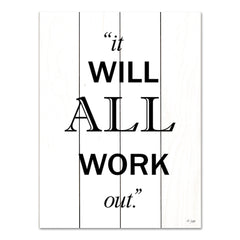 JAXN659PAL - It Will All Work Out - 12x16