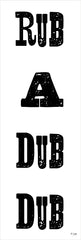 JAXN660 - Rub a Dub Dub - 6x18