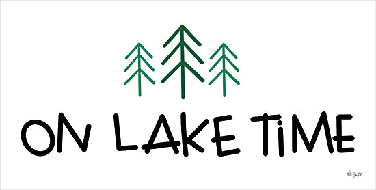 JAXN Blvd. JAXN662 - JAXN662 - On Lake Time - 18x9 Lake, Camping, On Lake Time, Typography, Signs, Trees, Summer from Penny Lane