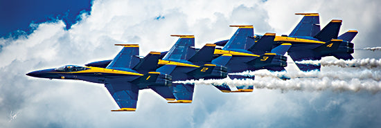 Justin Spivey JDS244A - JDS244A - Tucked In     - 36x12 Military, U.S. A., Navy, Fighter Jets, Photography, Landscape, Sky, Clouds, Masculine from Penny Lane