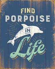 JGS506 - Find Porpoise in Life - 12x16