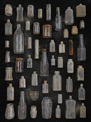 JGS534 - Antique Bottles - 12x16