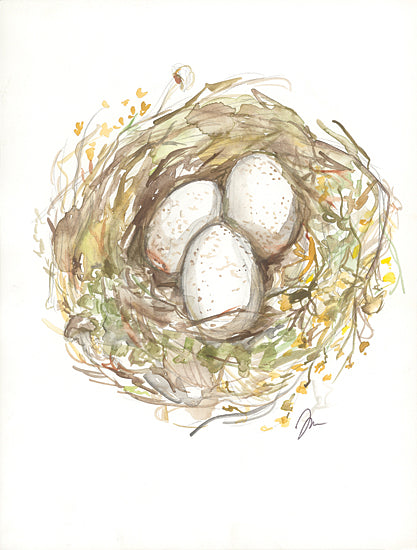 Jessica Mingo JM544 - JM544 - Nest of Love - 12x16 Nest, Birds Nest, Bird's Eggs, Nature from Penny Lane