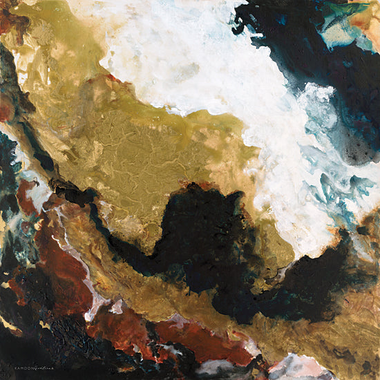 Kamdon Kreations KAM143 - KAM143 - Dark Storm from Above - 12x12 Abstract, Contemporary from Penny Lane