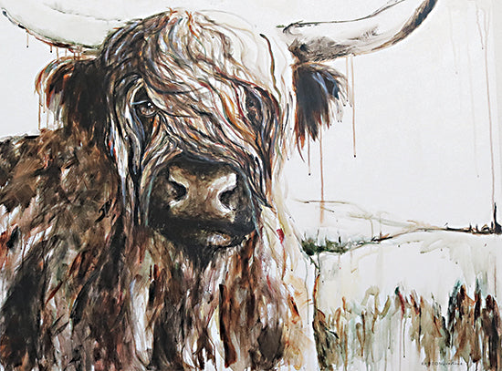 Kamdon Kreations KAM173 - KAM173 - Highland in the Breeze - 16x12 Highland Cow, Cow, Farm Animal, Portrait from Penny Lane